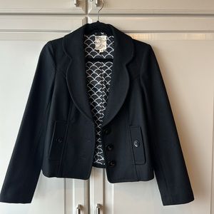 Black wool jacket